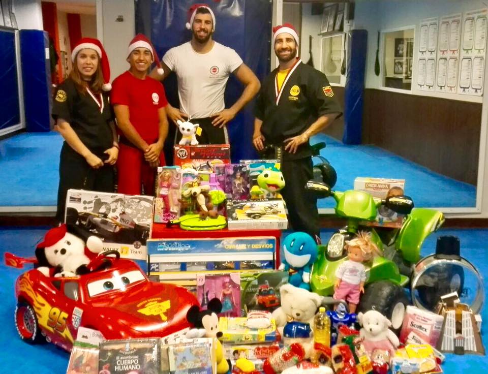 Muestra de la recogida solidaria de Navidad 2015